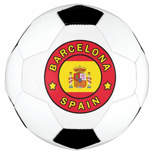 Ballon De Foot Barcelone Espagne (Devant)