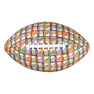Ballon De Foot BEER Pop Art football