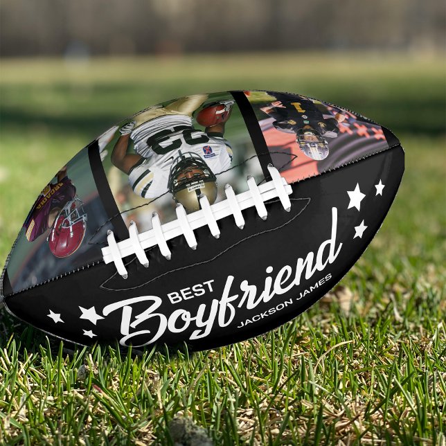 Ballon De Foot Best Boyfriend Photo Collage Football (Créateur téléchargé)