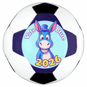 Ballon De Foot bleu du vote en 2026