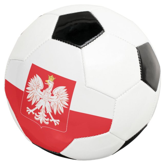 Ballon De Foot Bouclier rouge de l'aigle polonais (3/4)
