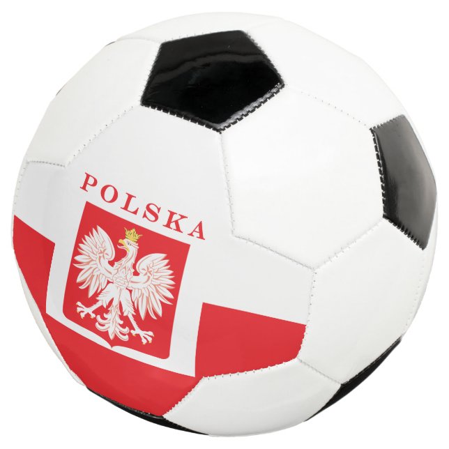 Ballon De Foot Bouclier rouge de l'aigle polska (3/4)