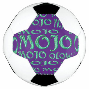 Ballon De Foot Boule de football mauve Mojo