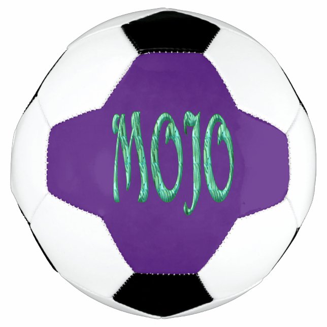 Ballon De Foot Boule de football mauve Mojo (Devant)