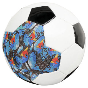 Ballon De Foot Boule de soccer bleu Kanga