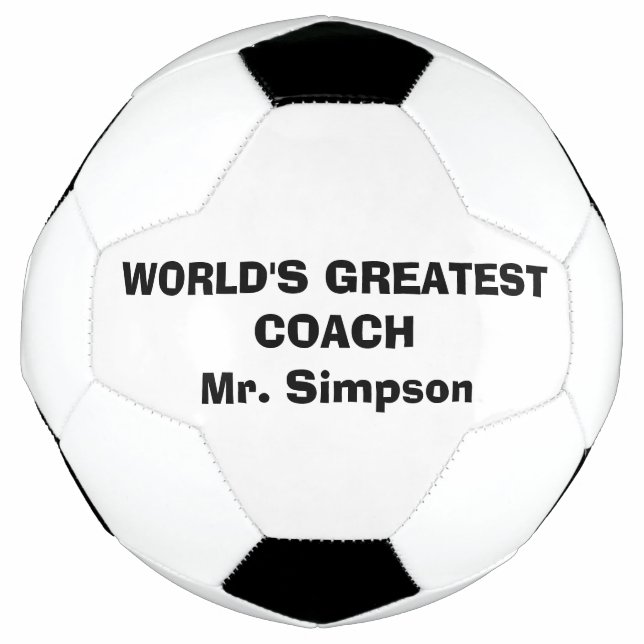 Ballon De Foot Boule de soccer personnalisée (Devant)
