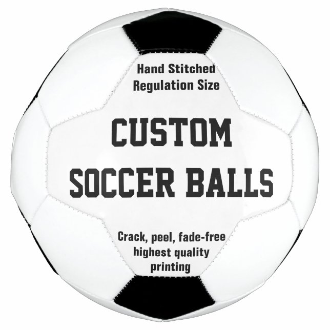 Ballon De Foot Boule de soccer personnalisée imprimée (Devant)