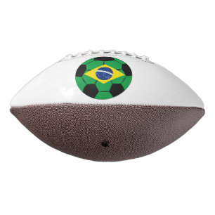 Ballon De Foot Brésil Football Jersey Football Drapeau Brésilien