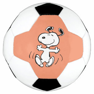 Ballon De Foot cacahuètes Une Danse Heureuse Snoopy