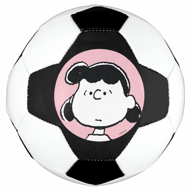Ballon De Foot cacahuètes | Visages de Lucy (Devant)