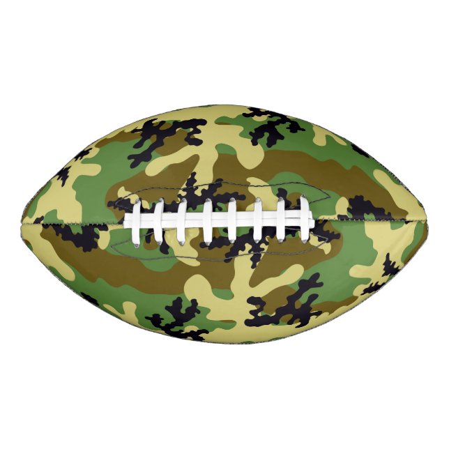 Ballon De Foot Camouflage des bois (Devant)