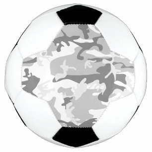 Ballon De Foot Camouflage gris neige d'hiver, Militaire, Armée