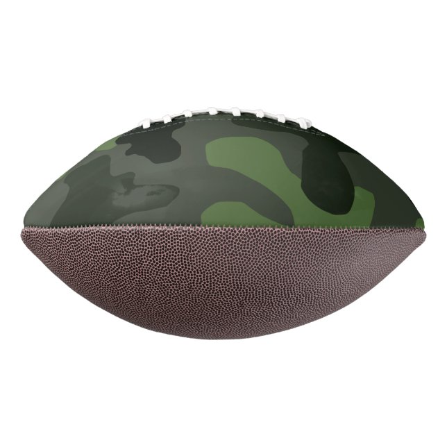 Ballon De Foot camouflage gris vert foncé no.14 imprimer (Tourné à 270°)