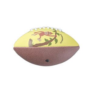Ballon De Foot Caricature de bébé orangoutan joyeux