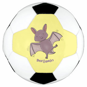 Ballon De Foot Caricature de vol de chauve-souris