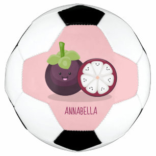 Ballon De Foot Caricature mignonne mauve mangouste