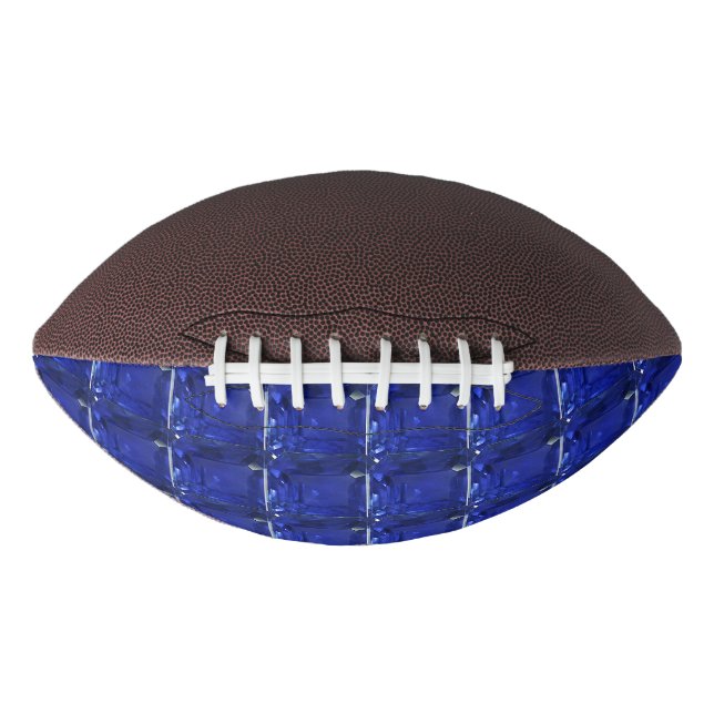 Ballon De Foot Carré Sapphire Gemstone Blue (Devant)