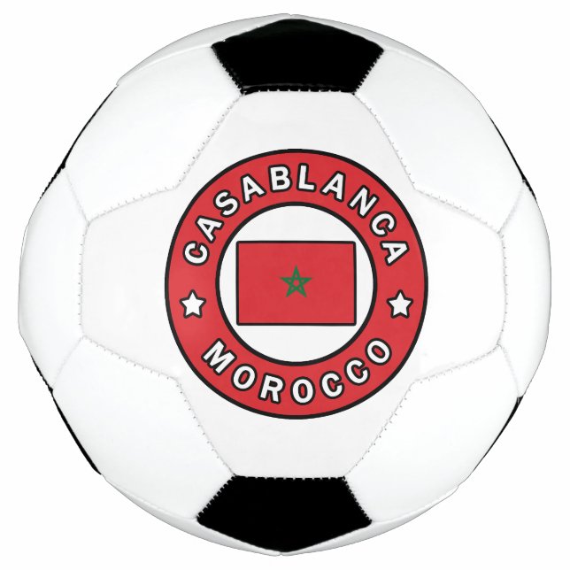 Ballon De Foot Casablanca Maroc (Devant)