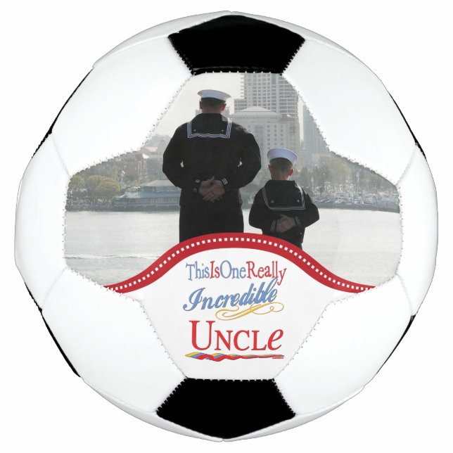 Ballon De Foot C'Est Un Cadeau À Oncle Vraiment Incroyable (Devant)