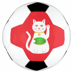 Ballon De Foot Chat Oriental Lucky