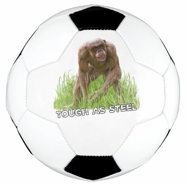 Ballon De Foot Chimie Sans Cheveux Dur En Acier (Devant)
