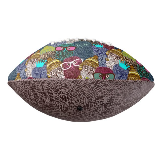 Ballon De Foot Chouette dans la couronne (Tourné à 270°)