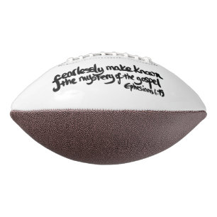 Ballon De Foot Citation sur l'inspiration de la foi chrétienne