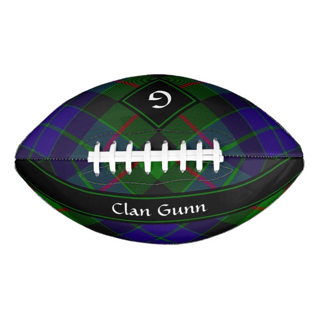 Ballon De Foot Clan Gunn Tartan Football (Devant)