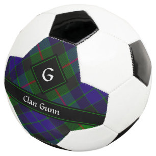 Ballon De Foot Clan Gunn Tartan Soccer Ball