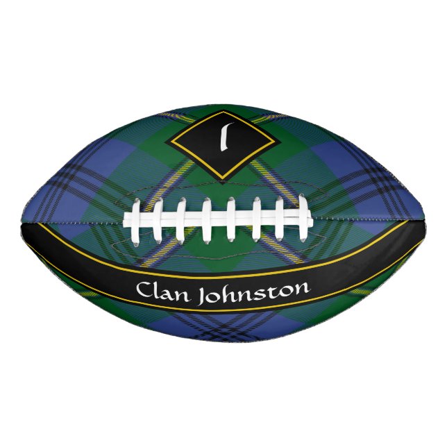 Ballon De Foot Clan Johnston Tartan (Devant)