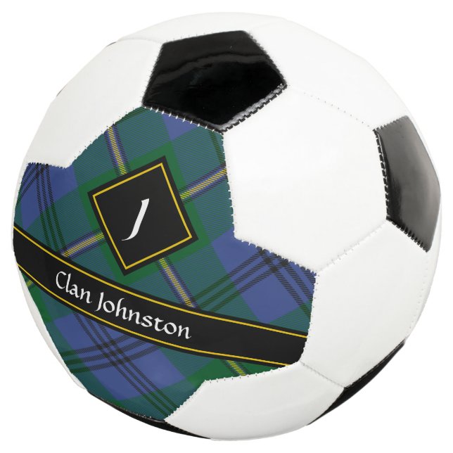 Ballon De Foot Clan Johnston Tartan Soccer Ball (3/4)