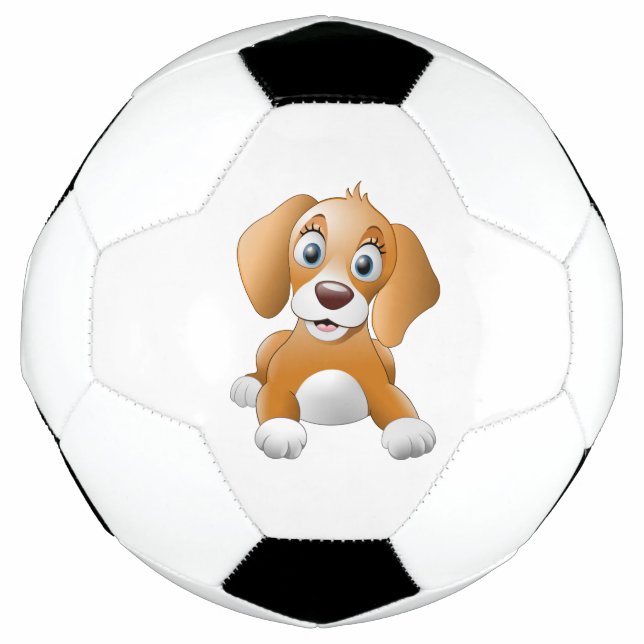 Ballon De Foot Clipart Brown de chien (Devant)