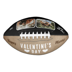 Ballon De Foot Coeur Heureuse Sainte-Valentin 2 Photos