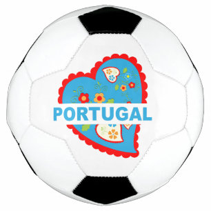 Ballon De Foot Coeur portugais joyeux