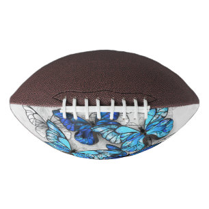 Ballon De Foot Composition des White and Blue Butterflies