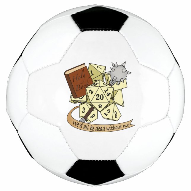 Ballon De Foot Conception de dés de classe (Devant)