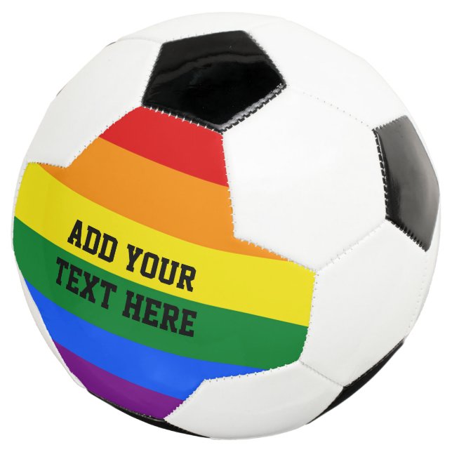 Ballon De Foot COULEURS DE DRAPEAU PLANIFIÉ + vos idées (3/4)