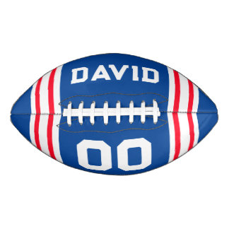Ballon De Foot Couleurs de l'équipe rouge blanc et bleu