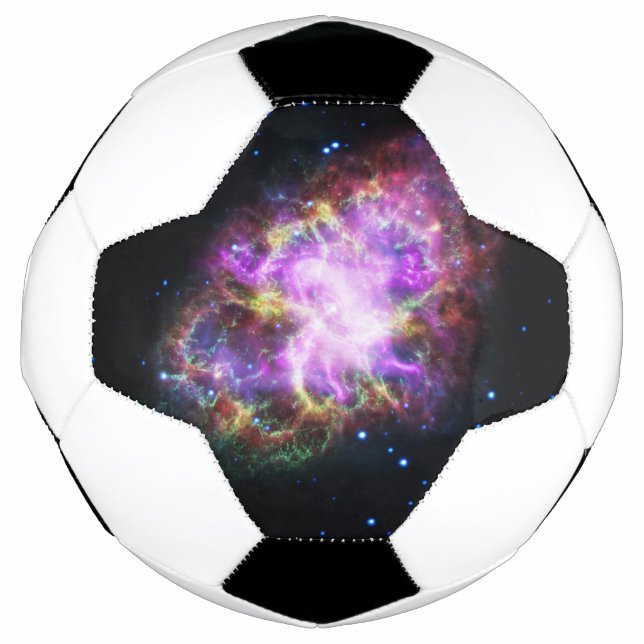 Ballon De Foot Crabe Nebula Supernova Remnant Hubble Composite (Devant)