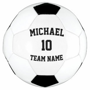 Ballon De Foot Créer votre propre nom d'équipe