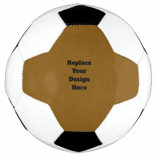 Ballon De Foot Créez Votre Propre Brun
