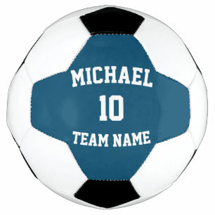 Ballon De Foot Créez Votre Propre Numéro de Nom d'Équipe