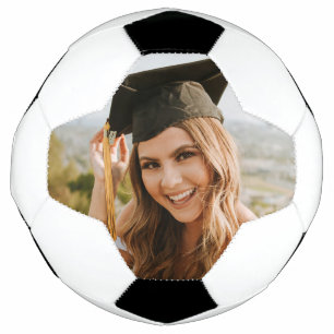 Ballon De Foot Créez Votre Propre Photo de Diplômé Personnalisée