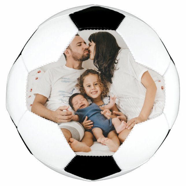 Ballon De Foot Créez votre propre photo personnalisée de famille (Devant)