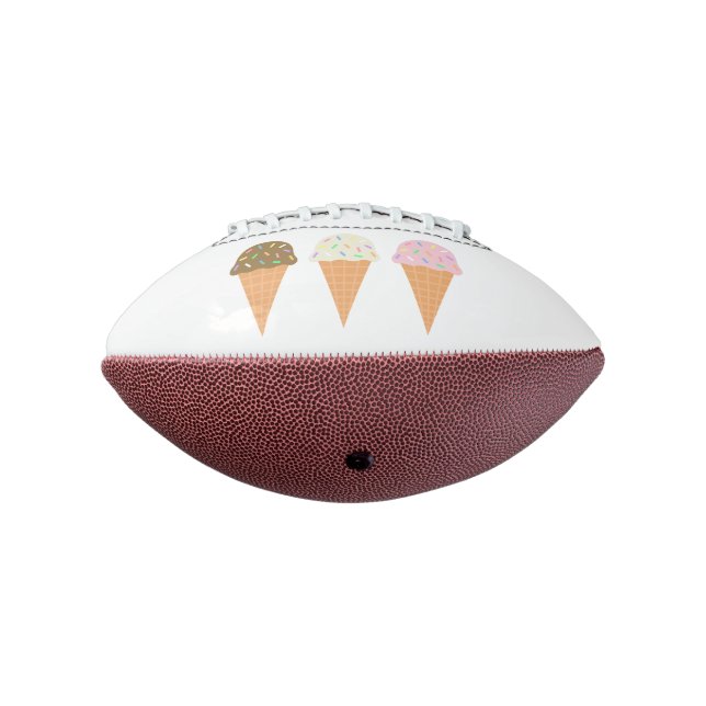 Ballon De Foot Crème glacée cônes mini football (Tourné à 270°)