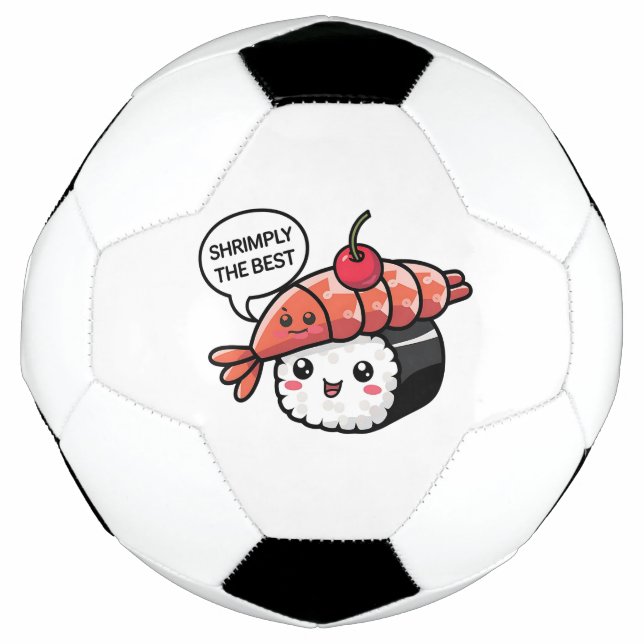 Ballon De Foot creuser le meilleur kawaii sushi (Devant)