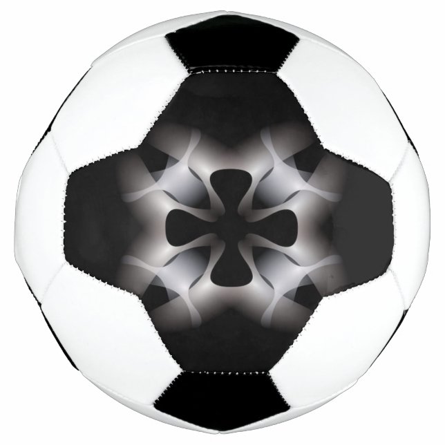 BALLON DE FOOT CROIX ABSTRAITE (Devant)