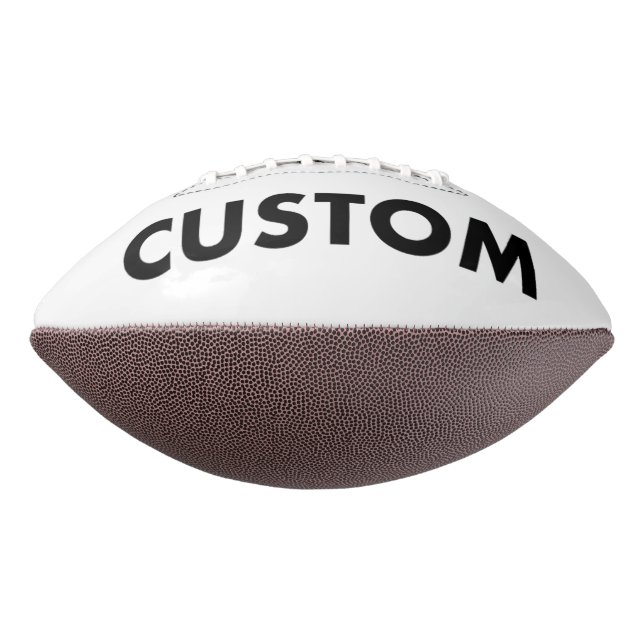 Ballon De Foot Custom Personalized Football Regulation Size (Tourné à 270°)