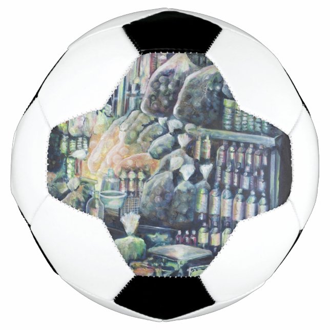 Ballon De Foot Déplacé l'objectif, Singapour (Devant)