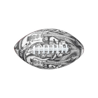 Ballon De Foot Design Guitar Rock